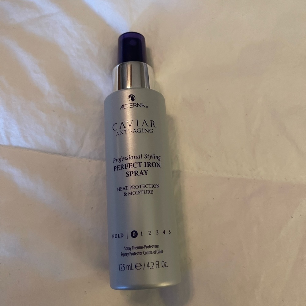 New caviar hot iron  spray